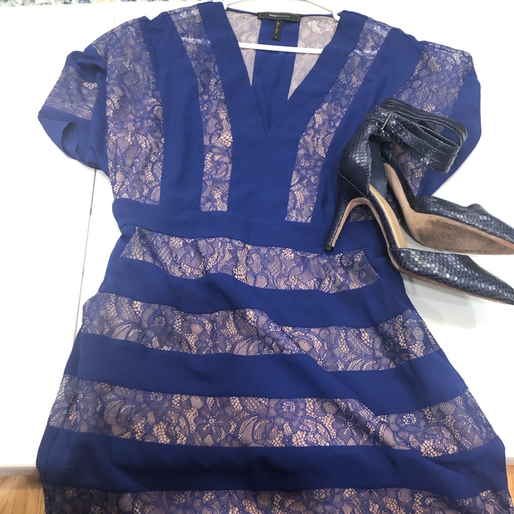 BCBG Maxazria Dress & Shoes worn once